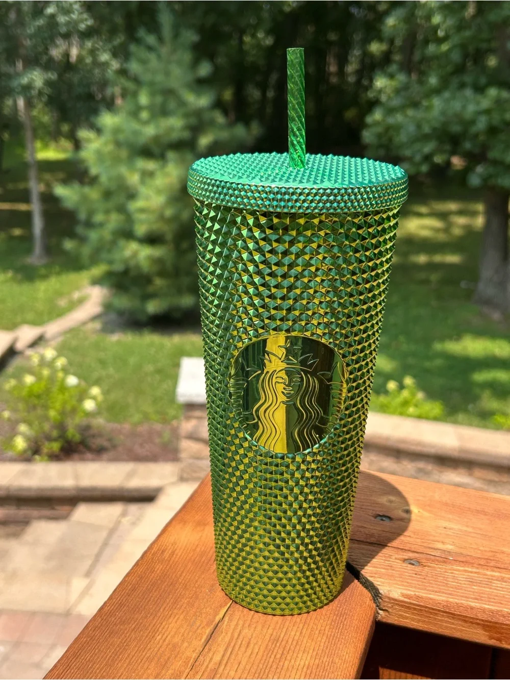 Starbucks 2023 Limited Edition Winter Green 24 ounce Tumbler Iced Coffee/Drinks
